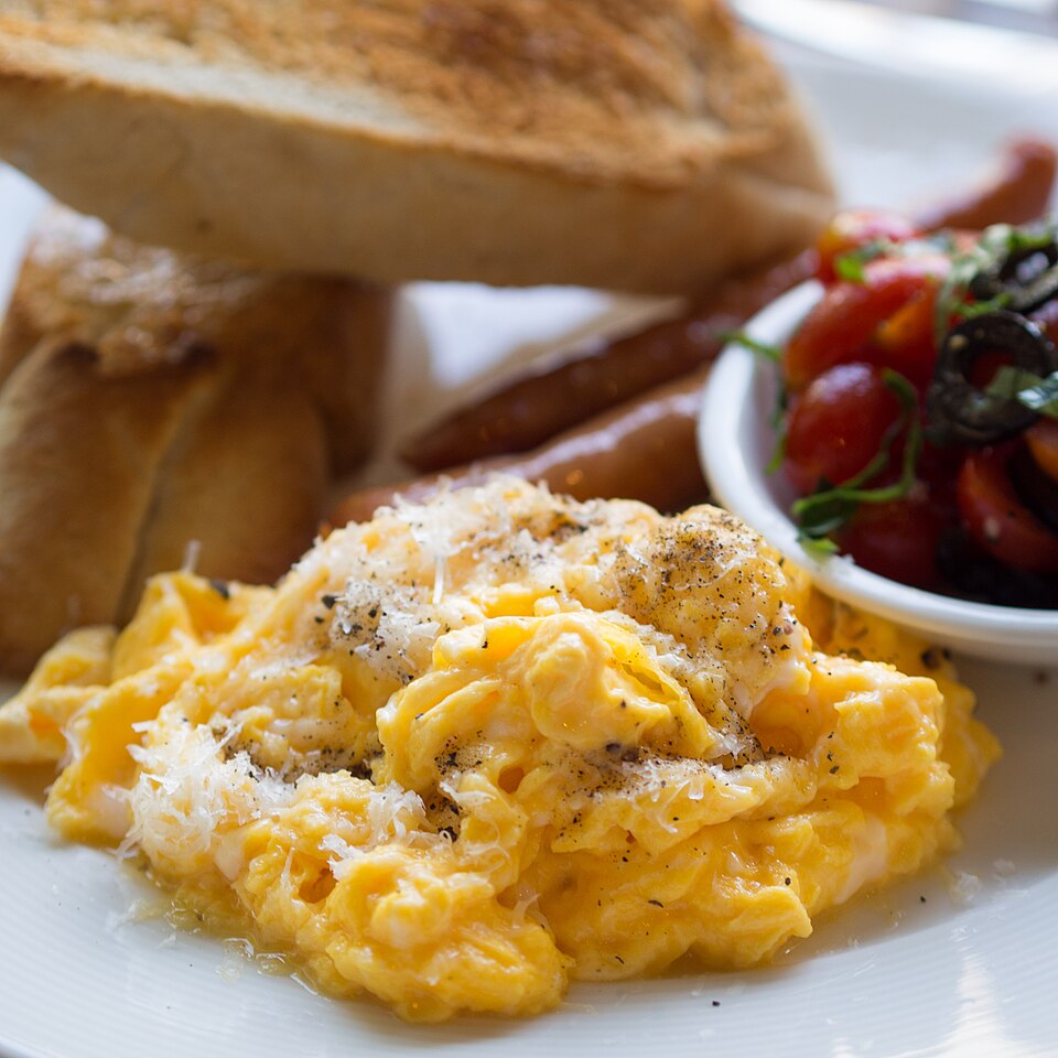 Truffle Scrambled Eggs